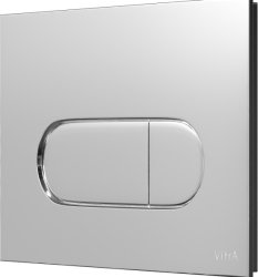 Кнопка смыва для инсталляции VitrA Root Round 740-2280, глянцевый хром