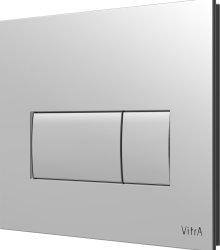 Кнопка смыва для инсталляции VitrA Root Square 740-2380, глянцевый хром