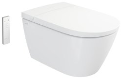 Подвесной электронный унитаз-биде VitrA V-care 7777B403-6377, белый с сиденьем