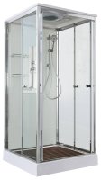 Душевая кабина AvaCan V2010 100x100 с прозрачным стеклом