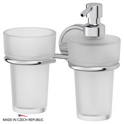 Стакан и диспенсер настенный FBS Luxia