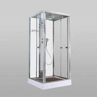 Душевая кабина AvaCan Z1910MT 100x100 с прозрачным стеклом
