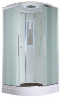 Душевая кабина AvaCan EM2011LEDNEW 110x110 с верхним душем