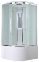 Душевая кабина AvaCan EM5011LEDNEW 110x110 с верхним душем