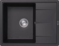 Кухонная мойка ABBER Quarz AQ2903B 65x51 из кварцевого композита, черный