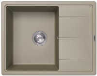 Кухонная мойка ABBER Quarz AQ2903S 65x51 из кварцевого композита, песочный