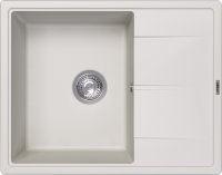 Кухонная мойка ABBER Quarz AQ2903W 65x51 из кварцевого композита, белый
