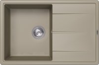 Кухонная мойка ABBER Quarz AQ2904S 78x51 из кварцевого композита, песочный