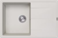 Кухонная мойка ABBER Quarz AQ2904W 78x51 из кварцевого композита, белый