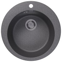 Кухонная мойка Dr. Gans Гала 25.010.B0510.409 51x51 из искусственного камня, базальт