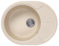 Кухонная мойка Dr. Gans Берта 25.040.B0620.402 62x49 из искусственного камня, дюна