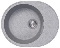 Кухонная мойка Dr. Gans Виола 25.140.B0580.408 58x46 из искусственного камня, серый