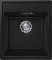 Кухонная мойка Dr. Gans Оливия 25.150.B0420.407 42x48 из искусственного камня, черный
