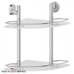 Полка двойная угловая FBS Luxia LUX 072