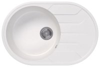 Кухонная мойка Dr. Gans Лиана 29.020.C0760.401 76x50 из искусственного камня, белый