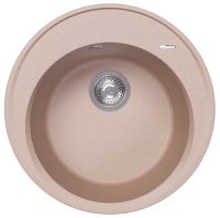 Кухонная мойка Florentina Лацио 17.010.B0510.107 51x51 из кварцевого композита, песочный