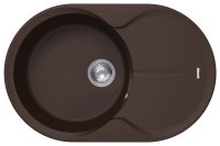 Кухонная мойка Florentina Лацио 17.010.C0780.206 78x51 из кварцевого композита, брауни