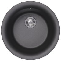 Кухонная мойка Florentina Антик 17.020.B0510.102 51x51 из кварцевого композита, черный