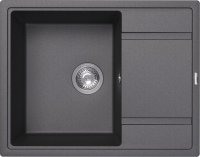 Кухонная мойка Florentina Липси 20.125.C0650.102 65x51 из кварцевого композита, черный