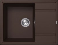 Кухонная мойка Florentina Липси 20.125.C0650.206 65x51 из кварцевого композита, брауни
