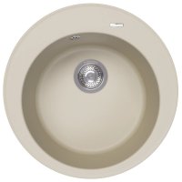 Кухонная мойка Florentina Никосия 20.135.B0510.202 51x51 из кварцевого композита, шампань
