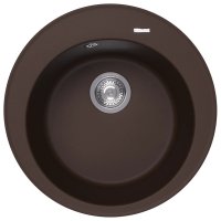 Кухонная мойка Florentina Никосия 20.135.B0510.206 51x51 из кварцевого композита, брауни