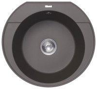 Кухонная мойка Florentina Эльба 20.145.C0555.307 56x51 из кварцевого композита, серый шёлк
