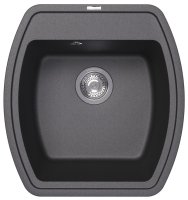 Кухонная мойка Florentina Нире 20.190.B0480.102 48x51 из кварцевого композита, черный