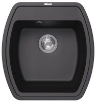 Кухонная мойка Florentina Нире 20.190.B0480.302 48x51 из кварцевого композита, антрацит