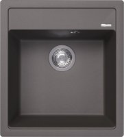 Кухонная мойка Florentina Липси 20.280.B0460.307 46x51 из кварцевого композита, серый шёлк