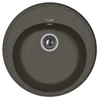 Кухонная мойка Florentina Лацио 20.290.B0510.302 51x51 из кварцевого композита, антрацит