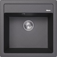 Кухонная мойка Florentina Липси 20.450.C0510.102 51x51 из кварцевого композита, черный