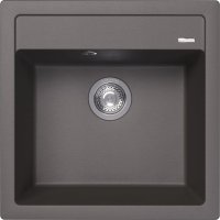Кухонная мойка Florentina Липси 20.450.C0510.307 51x51 из кварцевого композита, серый шёлк