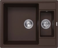Кухонная мойка Florentina Липси 20.465.D0620.206 62x51 из кварцевого композита, брауни