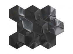 Плитка L´Antic Colonial Mosaics Metal Acero Hexagon