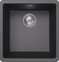 Кухонная мойка Florentina Вега 22.310.B0360.102 40x42 из кварцевого композита, черный