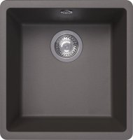 Кухонная мойка Florentina Вега 22.310.B0360.307 40x42 из кварцевого композита, серый шёлк