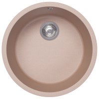 Кухонная мойка Florentina Вега 22.425.D0440.107 49x49 из кварцевого композита, песочный