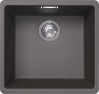 Кухонная мойка Florentina Мадена 22.505.C0400.307 44x42 из кварцевого композита, серый шёлк