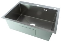 Кухонная мойка Fmark FSC6045L 60x45 стальная, сатин