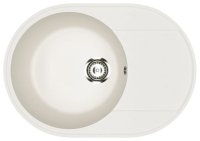 Кухонная мойка Maretti Kitchen 610 KT610-WH 61x47 из искусственного камня, белый