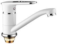 Смеситель для кухни FRAP H49 F4549, белый