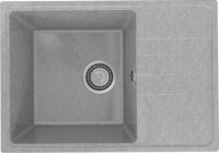 Кухонная мойка Practik PR-600 PR-M-600-003 60x42 из искусственного камня, серый