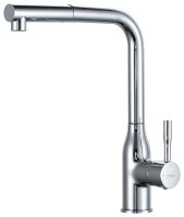 Смеситель для кухни FRAP F6096 с выдвижным изливом, хром