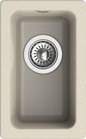 Кухонная мойка Rivelato BK-25 beige scuro 31x46 из кварцевого композита, темно-бежевый