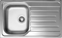 Кухонная мойка UKINOX Гранд GRP800.500 -GT8K 2L 80x50 стальная, хром