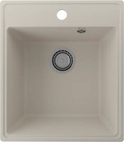 Кухонная мойка Ulgran Quartz forte Forte 425-02 43x49 из кварцевого композита, бежевый