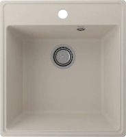 Кухонная мойка Ulgran Quartz forte Forte 460-02 46x50 из кварцевого композита, бежевый