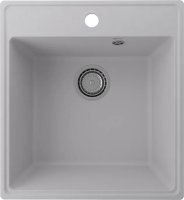 Кухонная мойка Ulgran Quartz forte Forte 460-04 46x50 из кварцевого композита, белый