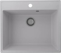 Кухонная мойка Ulgran Quartz forte Forte 580-04 58x50 из кварцевого композита, белый